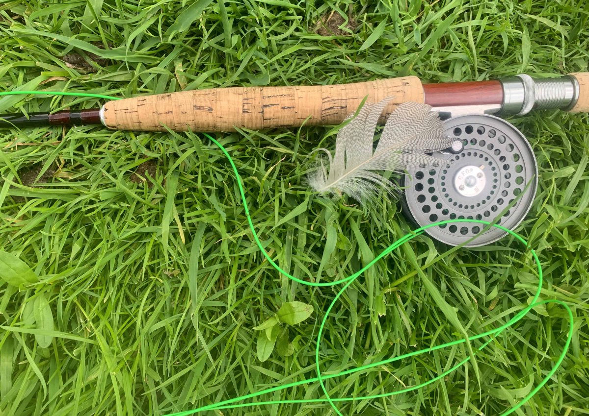 Rod and Feather on the Spring Creek, PA,l.jpg